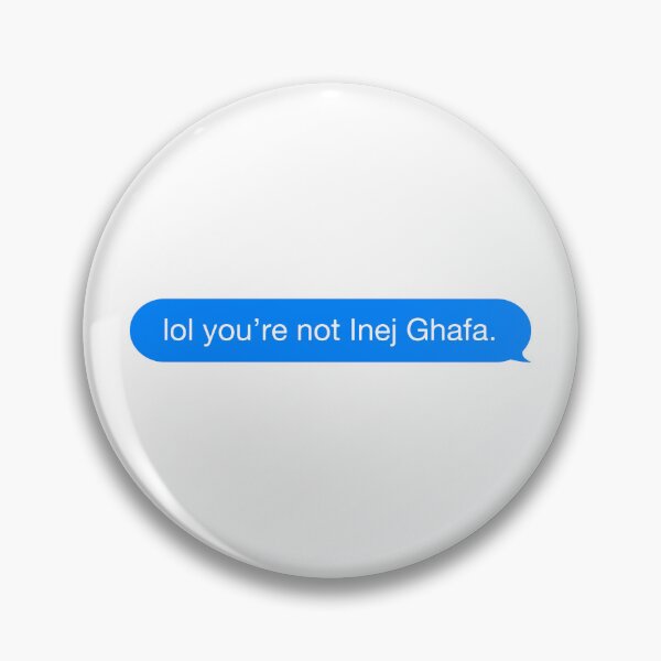 Item preview, lol you're not Inej Ghafa. designed and sold by rawlex.