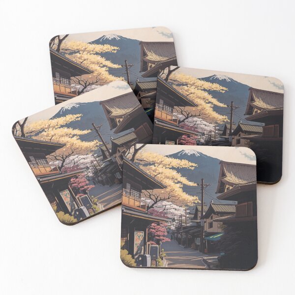 Item preview, Calm Journey Through a Japanese Town designed and sold by DiShepherd.
