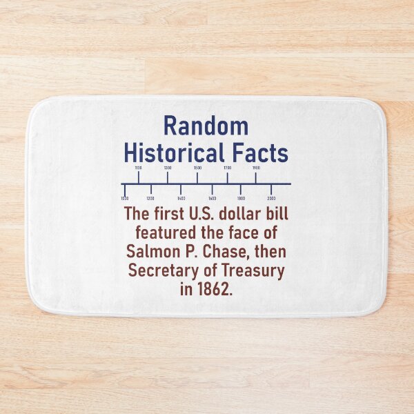 Item preview, The First US Dollar Bill  - History Fact designed and sold by CrankyOldDude.