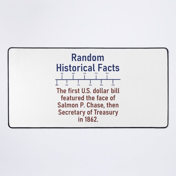 Item preview, The First US Dollar Bill - History Fact designed and sold by CrankyOldDude.