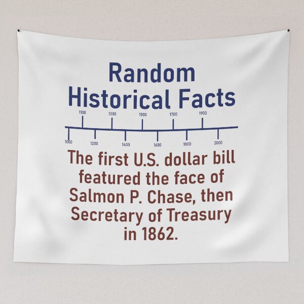 Item preview, The First US Dollar Bill  - History Fact designed and sold by CrankyOldDude.