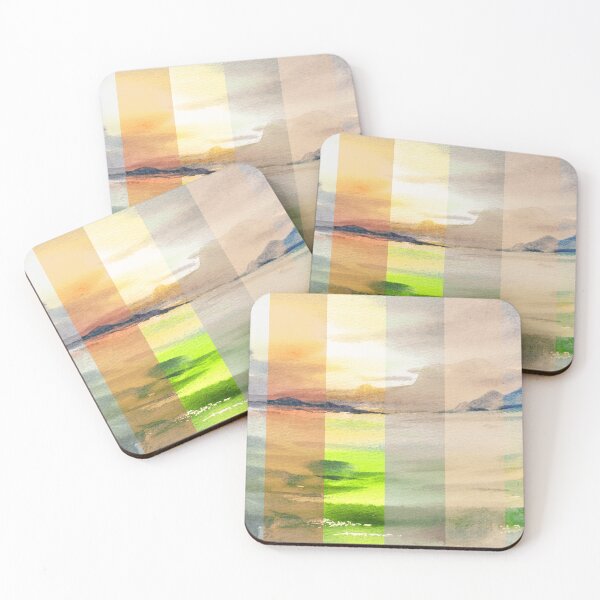 Item preview, spring landscape watercolor designed and sold by borabiii.