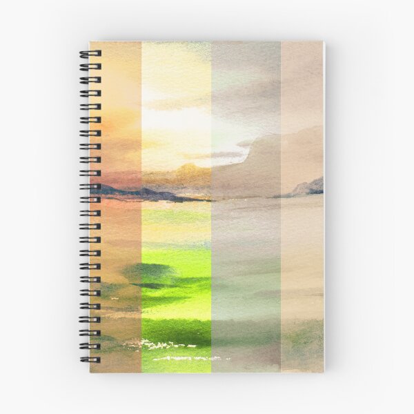 Item preview, spring landscape watercolor designed and sold by borabiii.