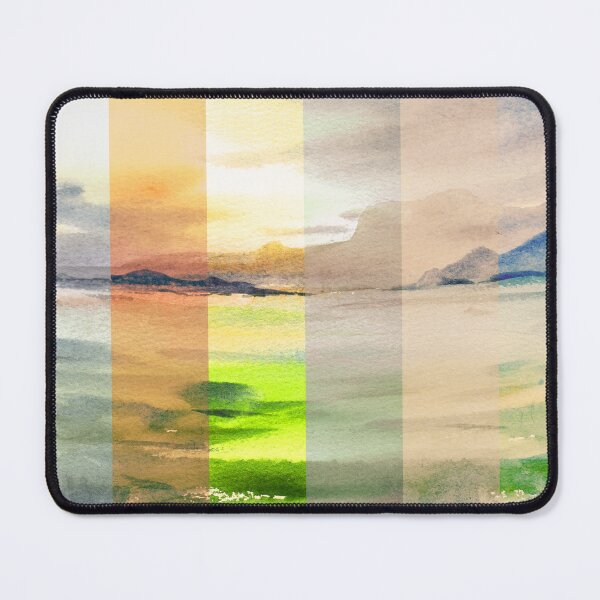 Item preview, spring landscape watercolor designed and sold by borabiii.