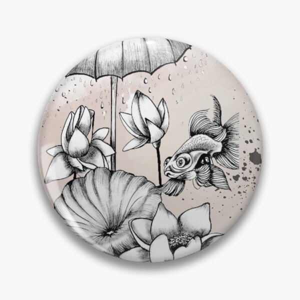Item preview, fish rain notebook designed and sold by lelabodecorinne.