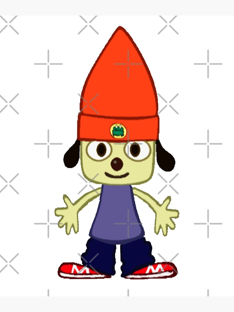 Parappa the Rapper Dog Playstation Video Game Anime Matte 