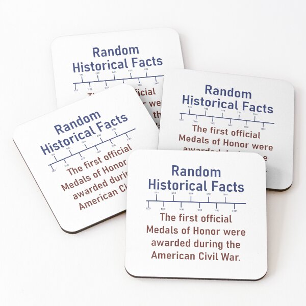 Item preview, The First Official Medals Of Honor  - History Fact designed and sold by CrankyOldDude.