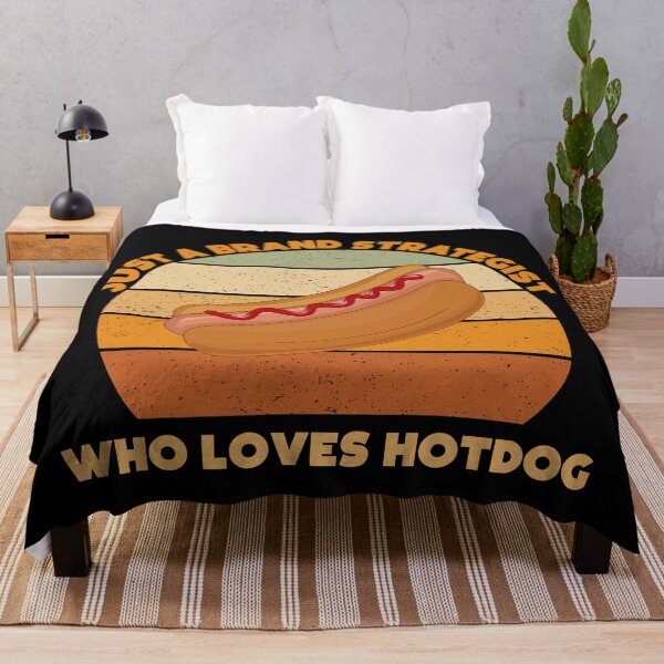 Item preview, Just a brand strategist who loves hotdog, funny hotdog lovers, brand strategist job ,brand strategist humor, joke, meme, foodie worker, funny food lover sayings designed and sold by SGS-.
