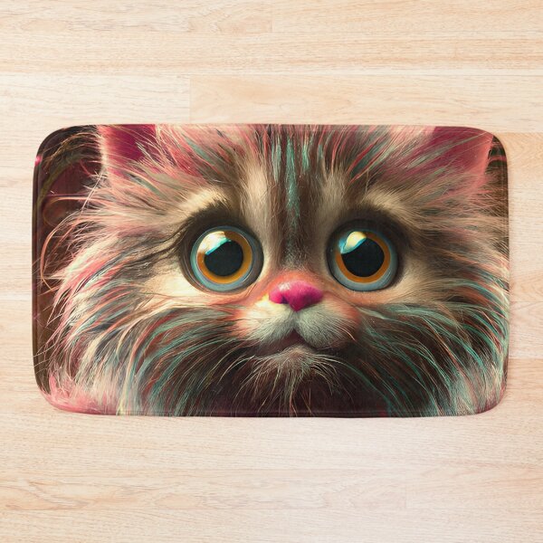 Item preview, FLUFFY FANTASY CAT designed and sold by KatisDesign.
