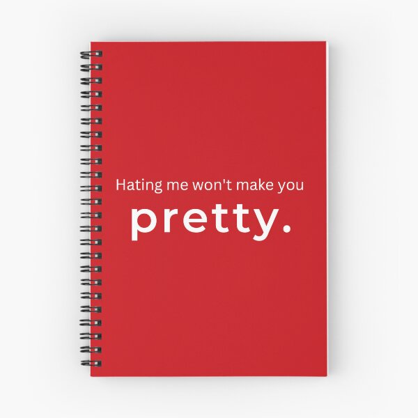 Item preview, Hating Me Won't Make You Pretty. (red) designed and sold by ArtifyAvangard.