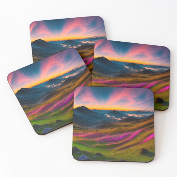 Item preview, A Breathtakingly Beautiful Sunrise, With The Sun's Rays Cascading Down The Mountain Slopes And Illuminating The Sky Ai Generated Art designed and sold by AiGens.