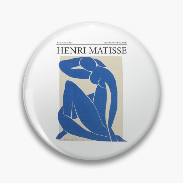 Item preview, Henri Matisse // Blue art poster designed and sold by 33ll.
