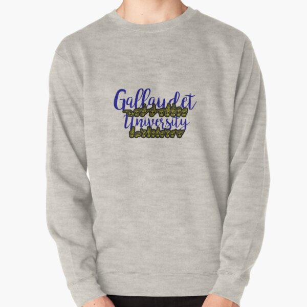 Gallaudet shop university sweatshirt