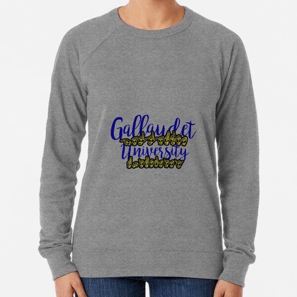 Gallaudet university sweatshirt Clearance