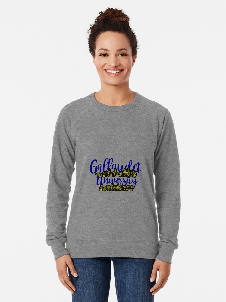 gallaudet university sweatshirt