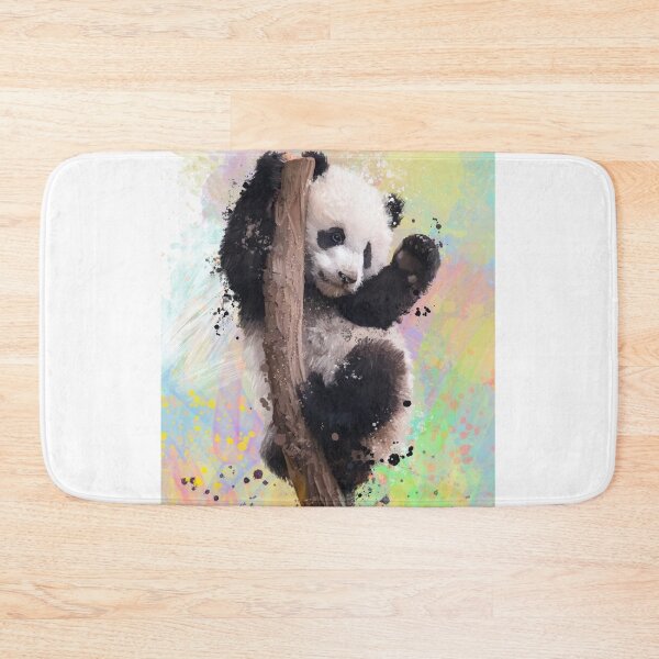 Item preview, Penny The Panda Street Art Painting designed and sold by Exclusively Motorsport.