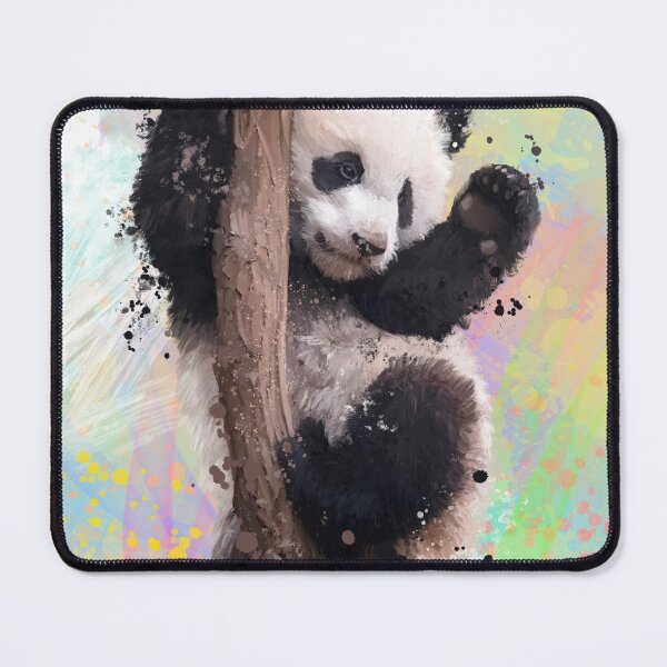 Item preview, Penny The Panda Street Art Painting designed and sold by Exclusively Motorsport.