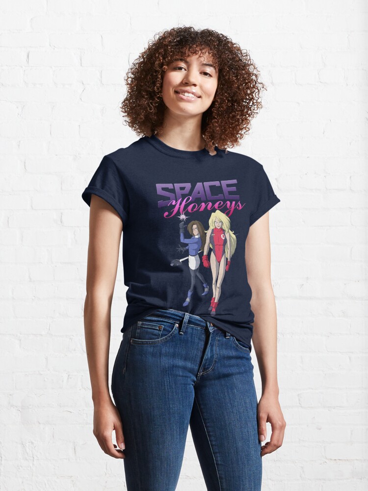 Classic T-Shirt, Space Honeys 2023 designed and sold by Mister-Neil