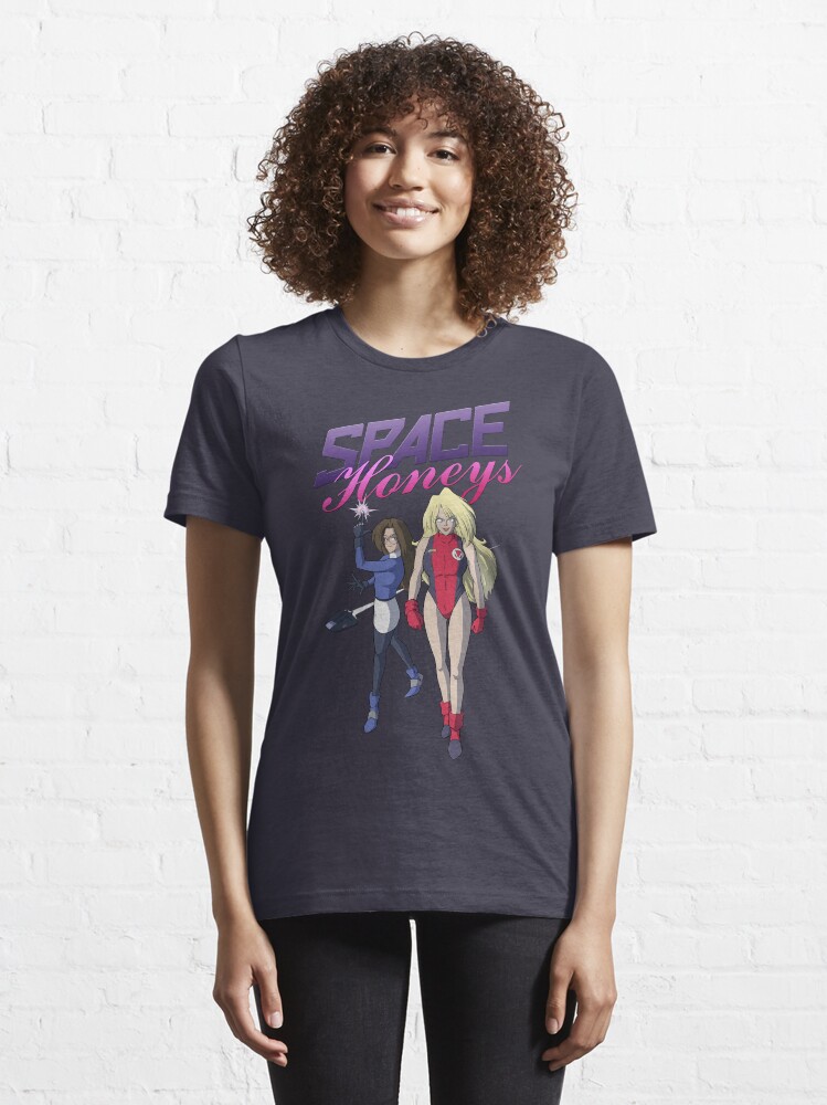 Thumbnail 6 of 7, Essential T-Shirt, Space Honeys 2023 designed and sold by Mister-Neil.