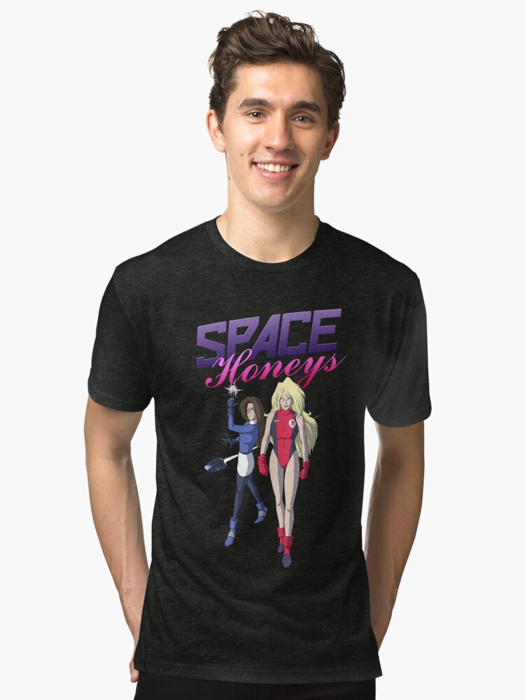 Thumbnail 1 of 6, Tri-blend T-Shirt, Space Honeys 2023 designed and sold by Mister-Neil.