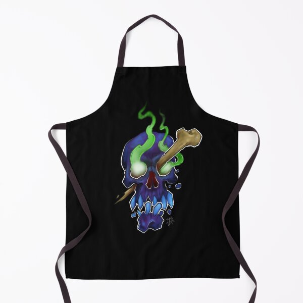 Item preview, Cartoon Purple Evil Skull | Halloween Creepy Skull and Bones Design designed and sold by Mitch616Art.