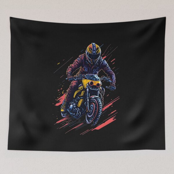 Item preview, "Gear Up for the Ride" - Digital Art & Clothing - Male Motocross Player designed and sold by Chromatic-Art.