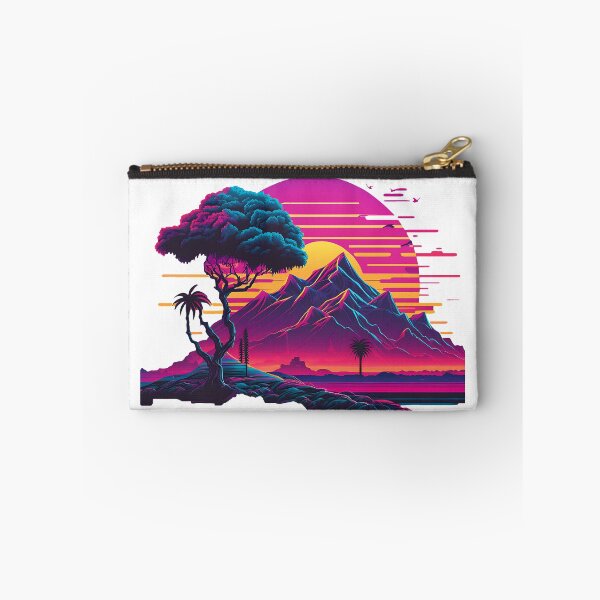Item preview, Landscape Synthwave designed and sold by EagleOwlStudio.