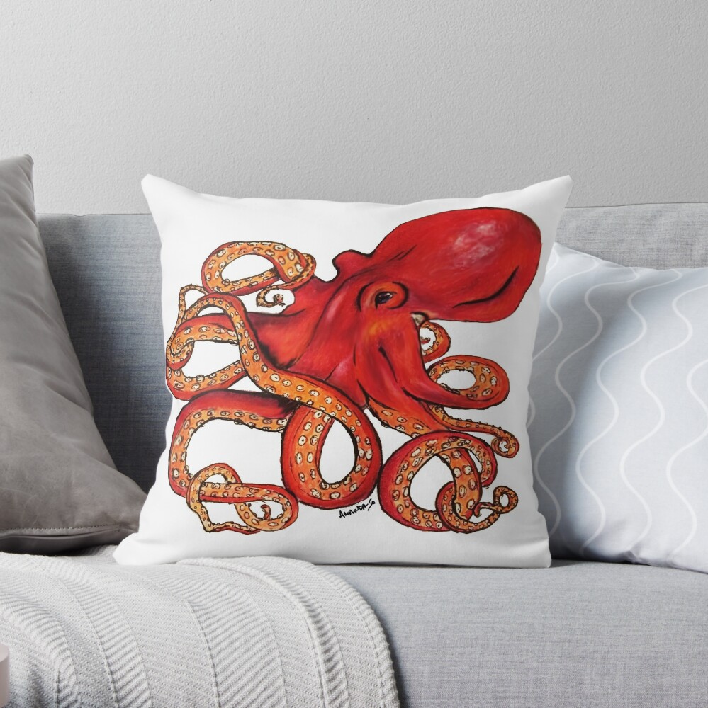 octopus body pillow