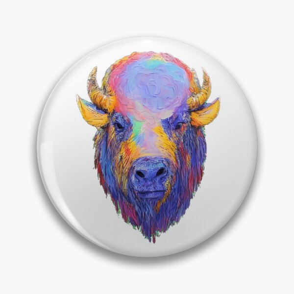 Item preview, Technicolor Bison designed and sold by popkulturniy.