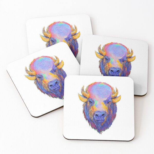 Item preview, Technicolor Bison designed and sold by popkulturniy.