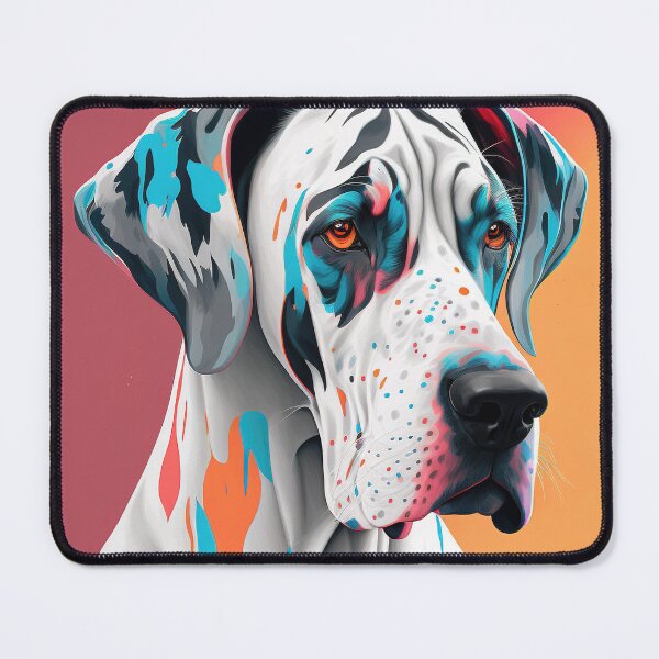 Item preview, Colorized Great Dane Face designed and sold by Warehouse46.