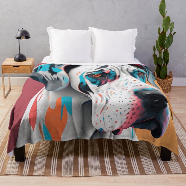 Item preview, Colorized Great Dane Face designed and sold by Warehouse46.