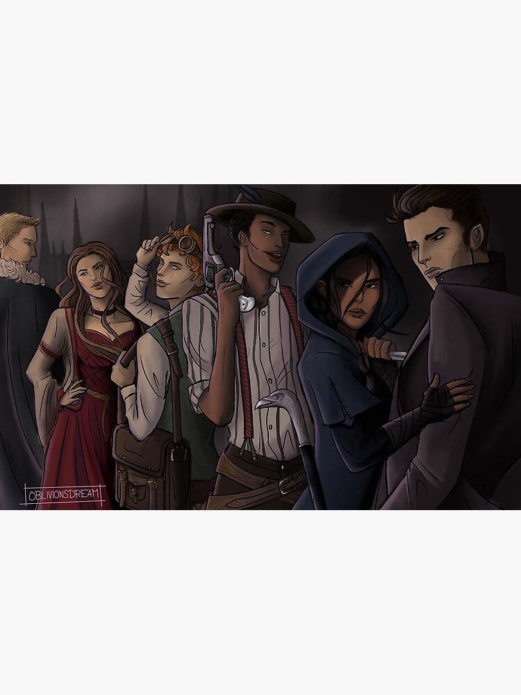 "Six of Crows-The Dregs" Poster for Sale by Oblivionsdream | Redbubble