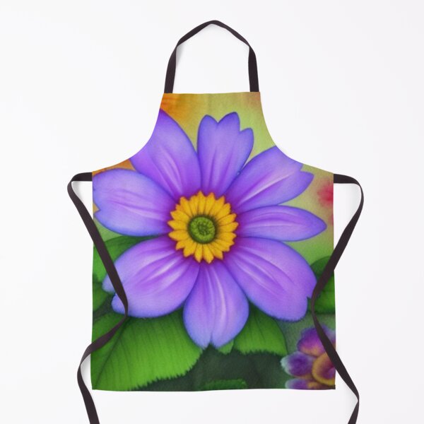 Item preview, Add a touch of color and style to your everyday t-shirt, pet line and decor with stylized purple flower print in vibrant colors! designed and sold by @Reikiama.