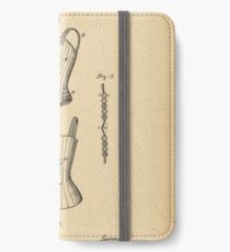 1879 Patent Corset iPhone Wallet/Case/Skin