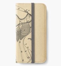 1877 Patent Corset iPhone Wallet/Case/Skin