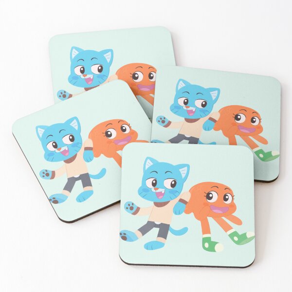 Item preview, Gumball and Darwin Watterson (face 1) designed and sold by JKatLeen.