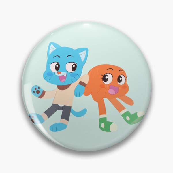 Item preview, Gumball and Darwin Watterson (face 2) designed and sold by JKatLeen.