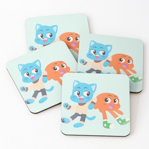Item preview, Gumball and Darwin Watterson (face 2) designed and sold by JKatLeen.