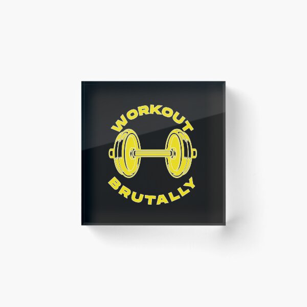 Item preview, Workout Brutally designed and sold by UnshieldArt.