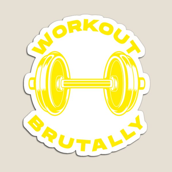 Item preview, Workout Brutally designed and sold by UnshieldArt.