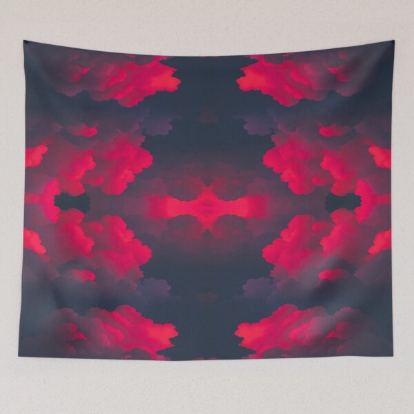 Item preview, Magical Red Clouds. designed and sold by StHallow.