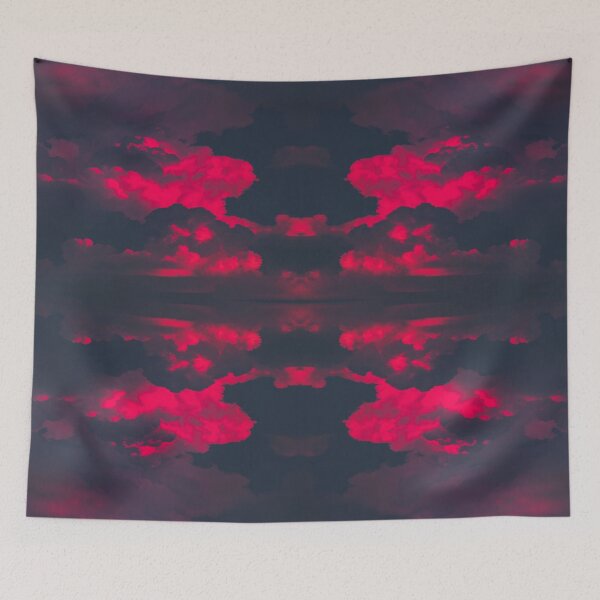 Item preview, Magical Red Clouds. designed and sold by StHallow.
