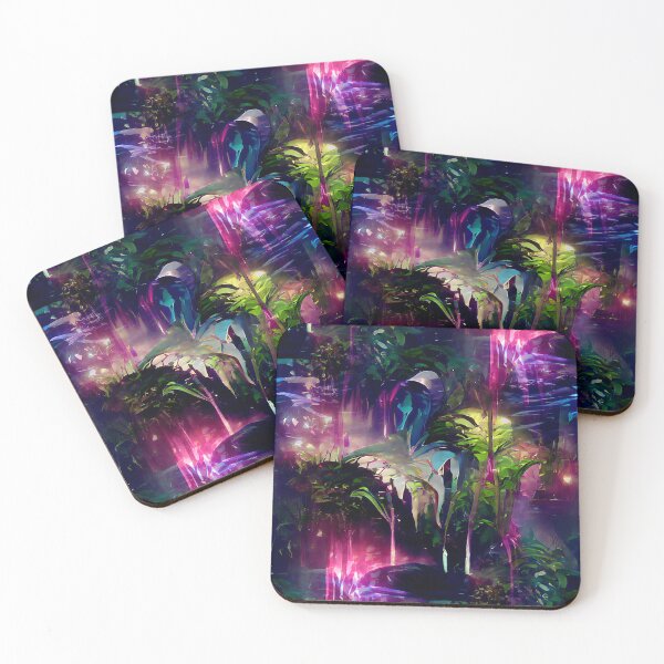 Item preview, Jungle Night designed and sold by wildredhead.