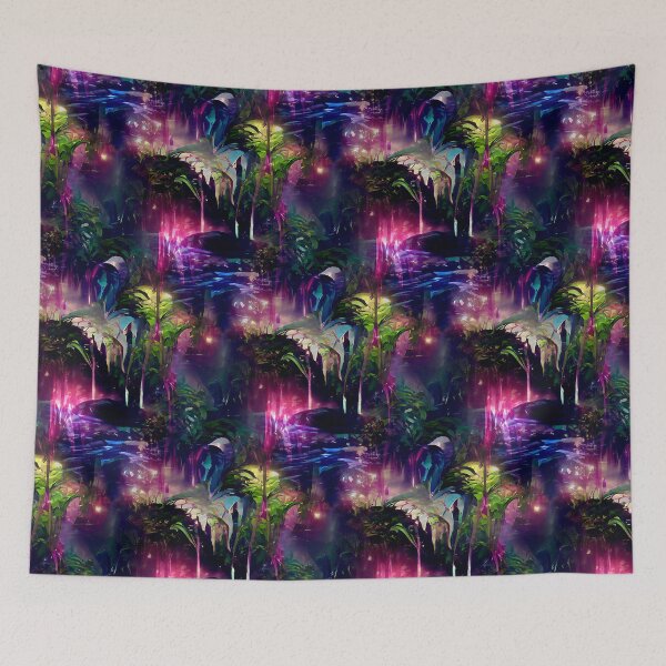 Item preview, Jungle Night designed and sold by wildredhead.