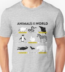 Animals of the world Unisex T-Shirt