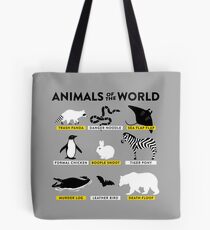Animals of the world Tote Bag