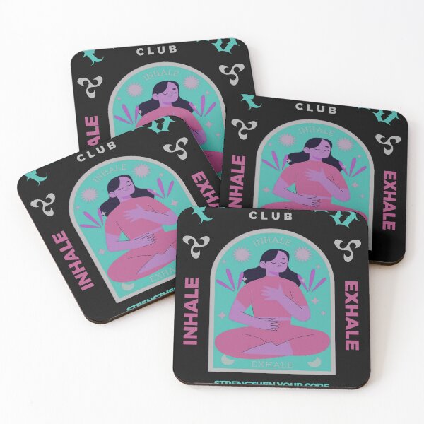 Item preview, pilates club inhale exhale designed and sold by ALIENATIVED.