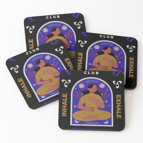 Item preview, pilates club inhale exhale designed and sold by ALIENATIVED.
