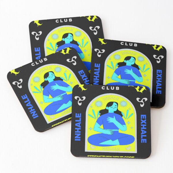 Item preview, pilates club inhale exhale designed and sold by ALIENATIVED.